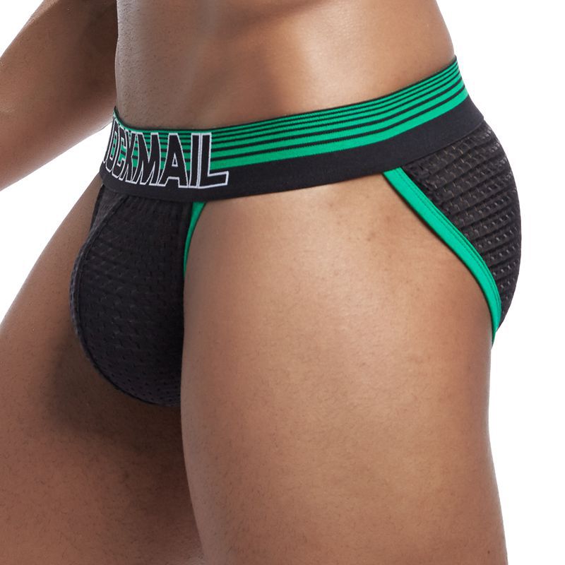 Colour Trim Jockstrap - Green / M