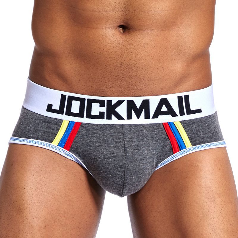 Men's Lace Lingerie Brief - Grey / XL