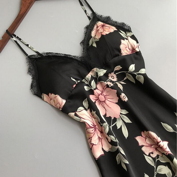 Satin Lace Nightdress