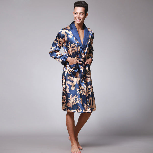 Men's Satin Robe