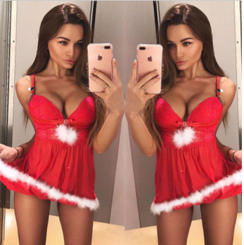 Christmas Lingerie Costume Set
