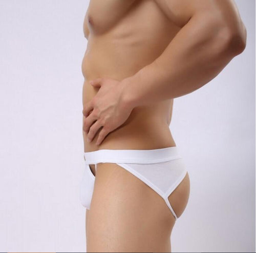 Cotton Peek-A-Boo Jockstrap