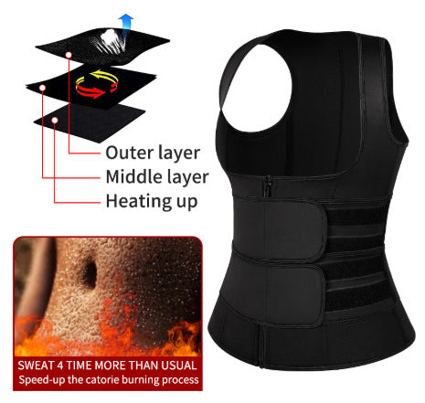 Adjustable Waist Cincher Corset