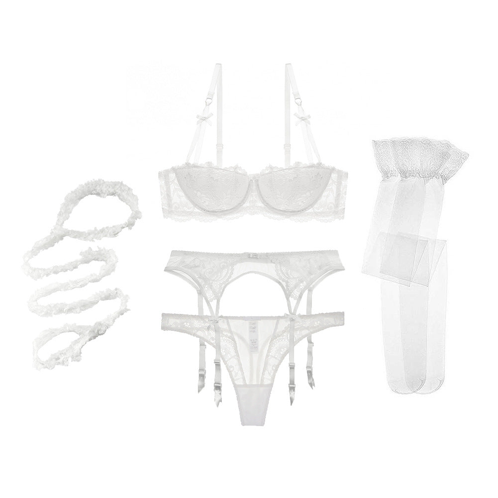 Lace Garter Belt Lingerie Set