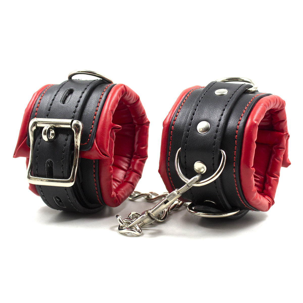 Faux Leather Handcuff Restraint Strap