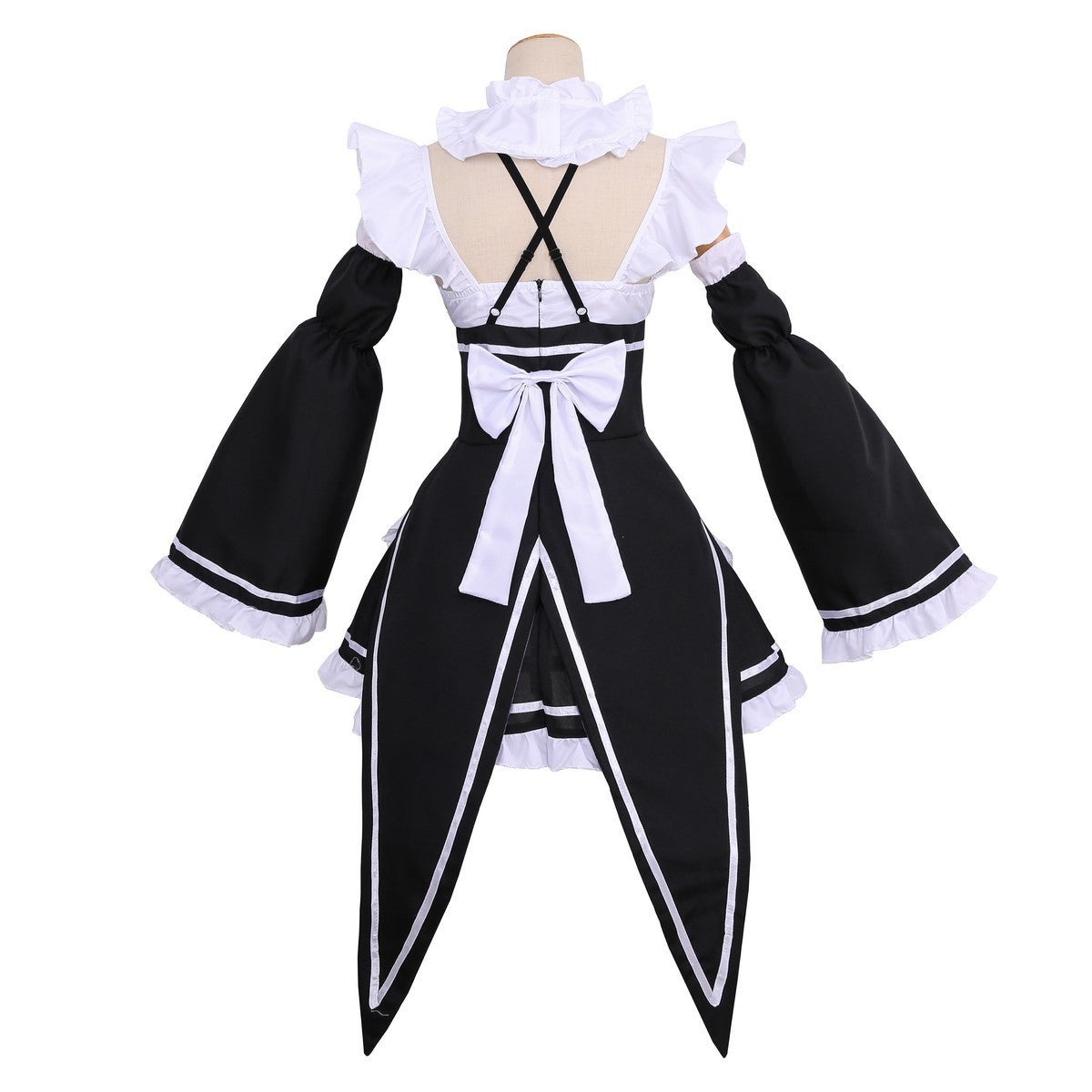 Black and White Maid Costume