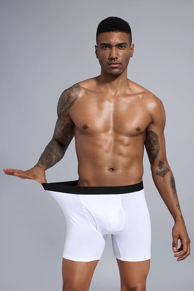 Men's Cotton Boxer Briefs